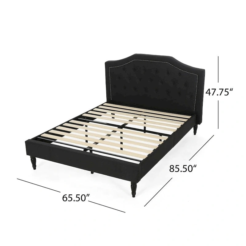 Upholstered Queen Platform Bed