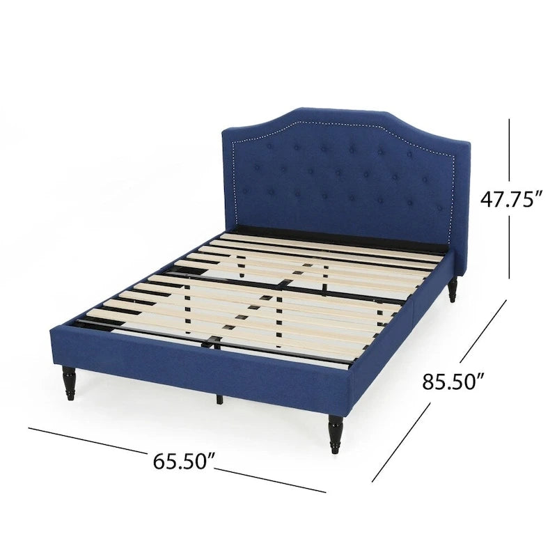 Upholstered Queen Platform Bed
