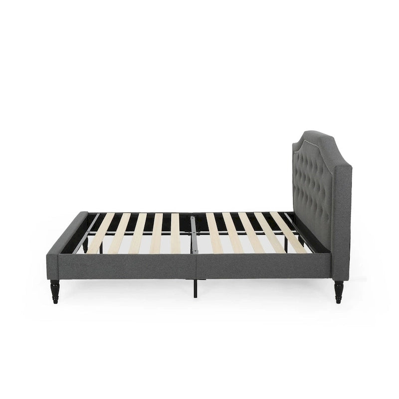 Upholstered Queen Platform Bed