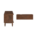 Mid-Century-TV-Schrank aus Holz mit 2 Schubladen - 59 Zoll