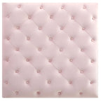 Pouf oversize in velluto trapuntato