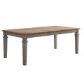 Solid Wood Extendable Rectangular Dining Table