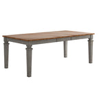Solid Wood Extendable Rectangular Dining Table