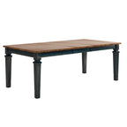 Solid Wood Extendable Rectangular Dining Table