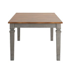 Solid Wood Extendable Rectangular Dining Table