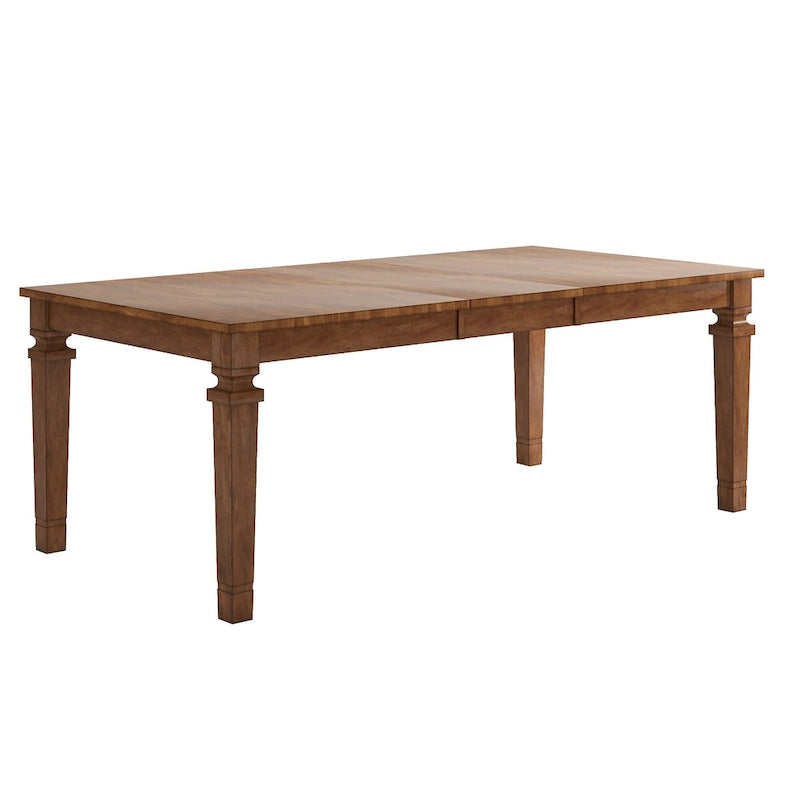 Solid Wood Extendable Rectangular Dining Table