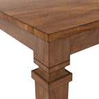 Solid Wood Extendable Rectangular Dining Table