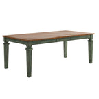 Solid Wood Extendable Rectangular Dining Table