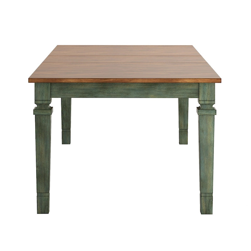 Solid Wood Extendable Rectangular Dining Table