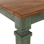 Solid Wood Extendable Rectangular Dining Table