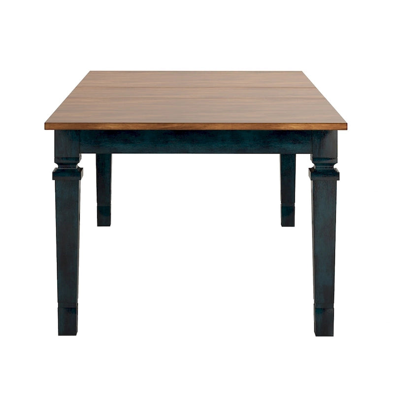 Solid Wood Extendable Rectangular Dining Table