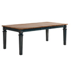 Solid Wood Extendable Rectangular Dining Table