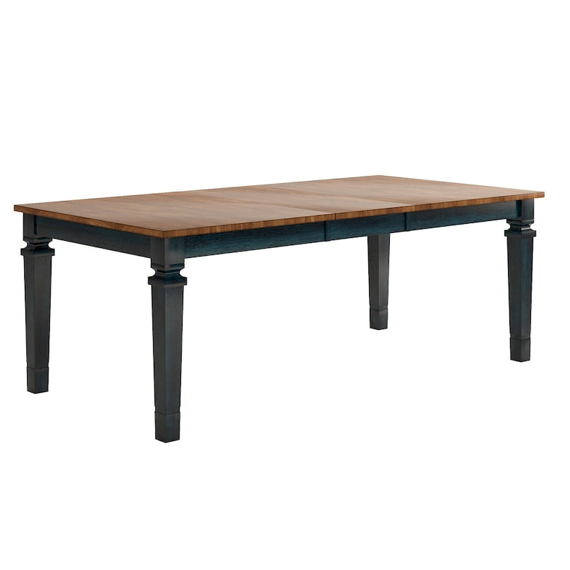 Solid Wood Extendable Rectangular Dining Table
