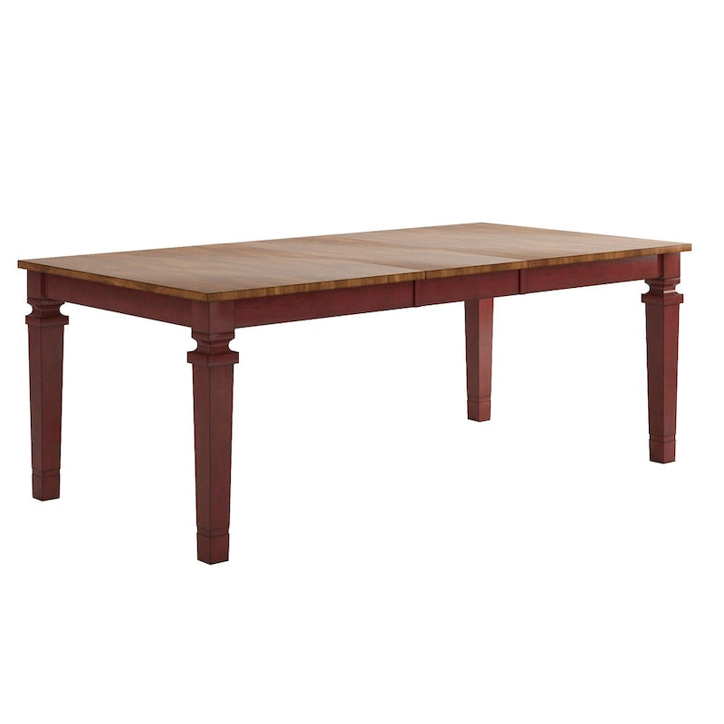 Solid Wood Extendable Rectangular Dining Table