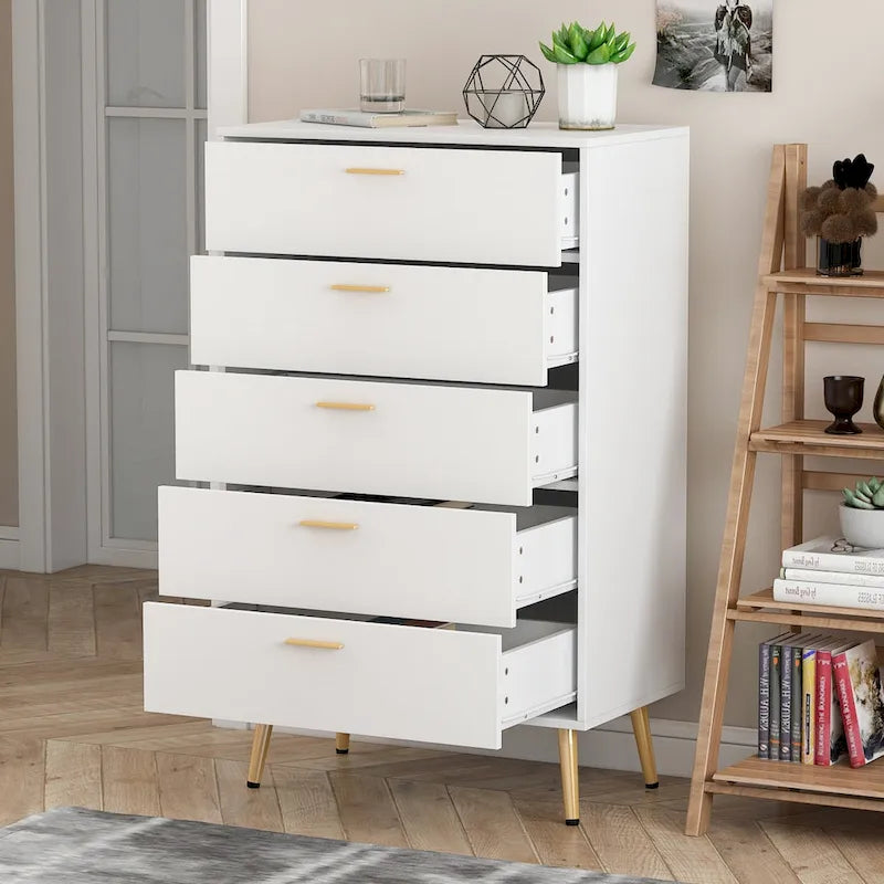 5 Drawers Dresser Chest