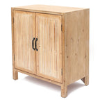 2-Door Accent Cabinet with Shelves for Living Room, Kitchen & Entryway