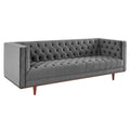 Sofa aus getuftetem Performance-Samt