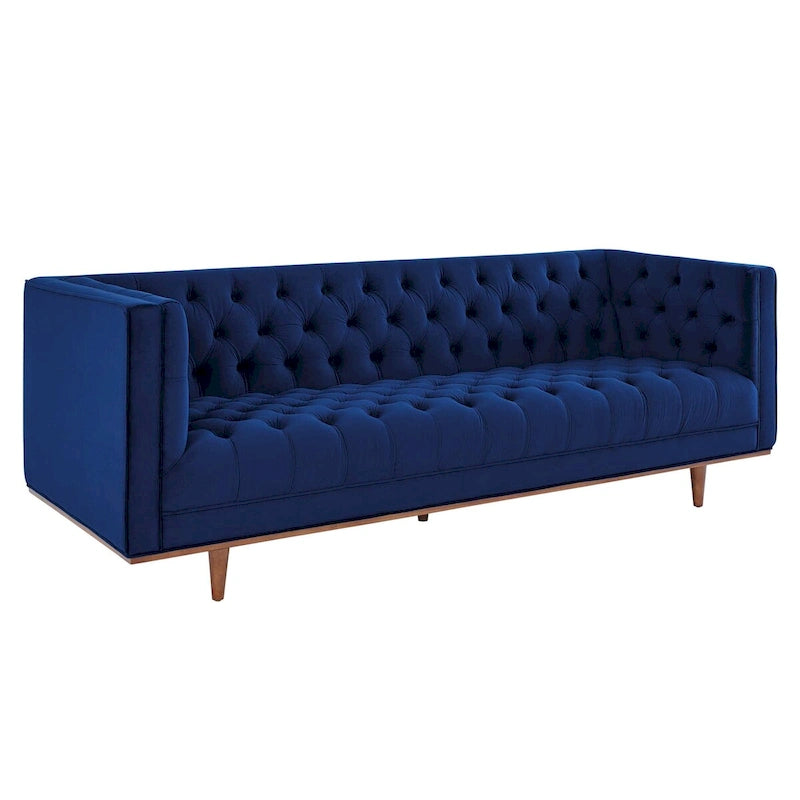 Tufted Performance Velvet Sofa