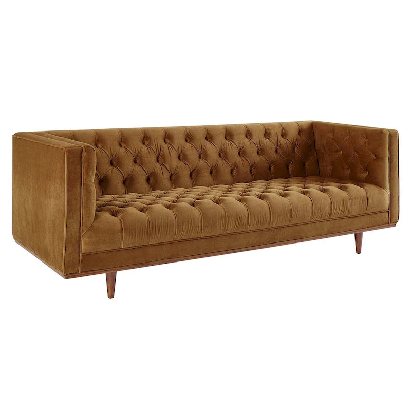 Tufted Performance Velvet Sofa