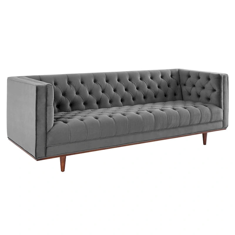 Tufted Performance Velvet Sofa