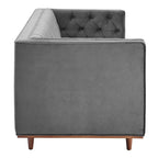 Sofa aus getuftetem Performance-Samt