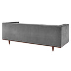 Sofa aus getuftetem Performance-Samt