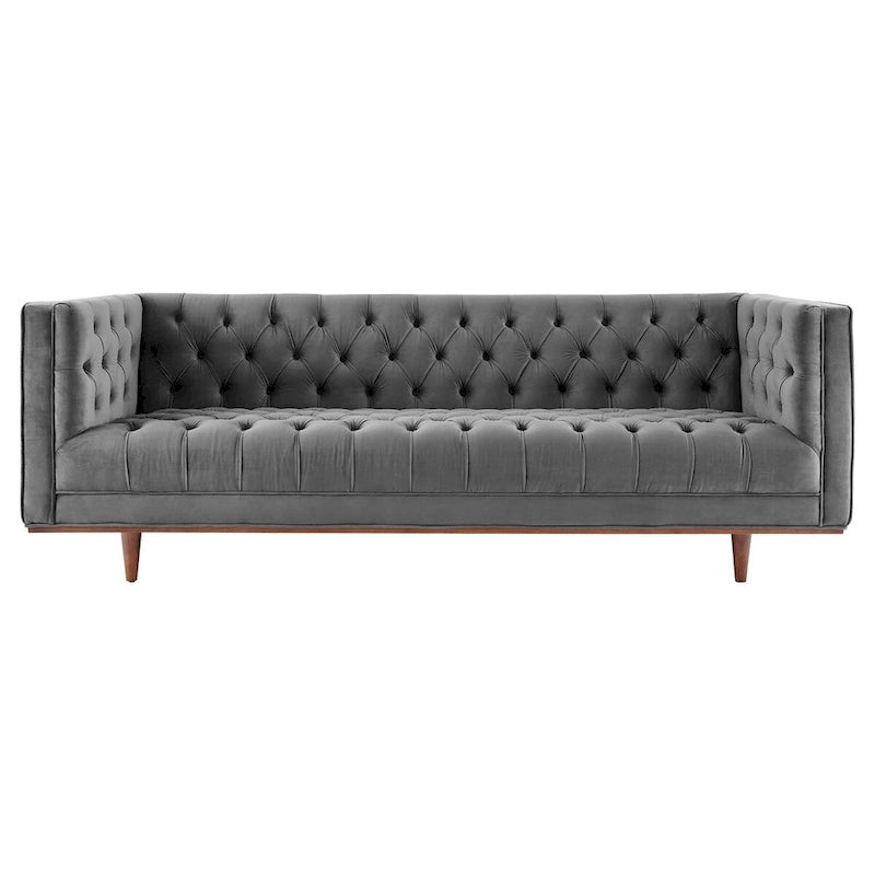 Sofa aus getuftetem Performance-Samt