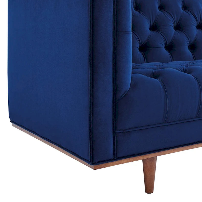 Sofa aus getuftetem Performance-Samt