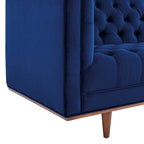 Sofa aus getuftetem Performance-Samt