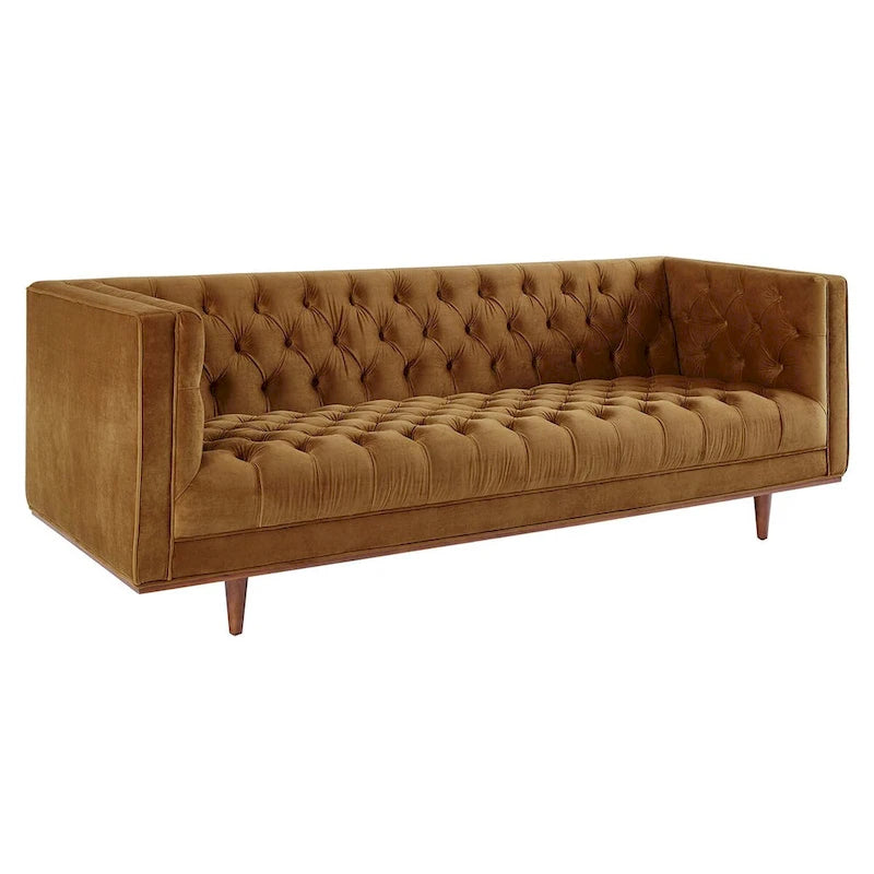 Sofa aus getuftetem Performance-Samt