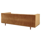 Sofa aus getuftetem Performance-Samt