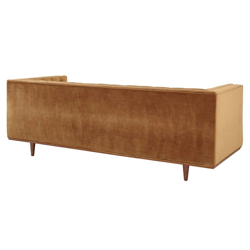 Sofa aus getuftetem Performance-Samt