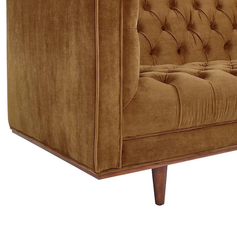 Sofa aus getuftetem Performance-Samt
