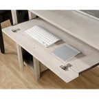 Computerschreibtisch mit Aufbewahrungsschubladen und Tastaturablage