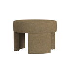 Modern Boucle Ottoman