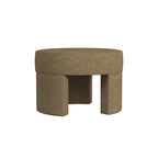 Modern Boucle Ottoman