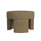 Modern Boucle Ottoman