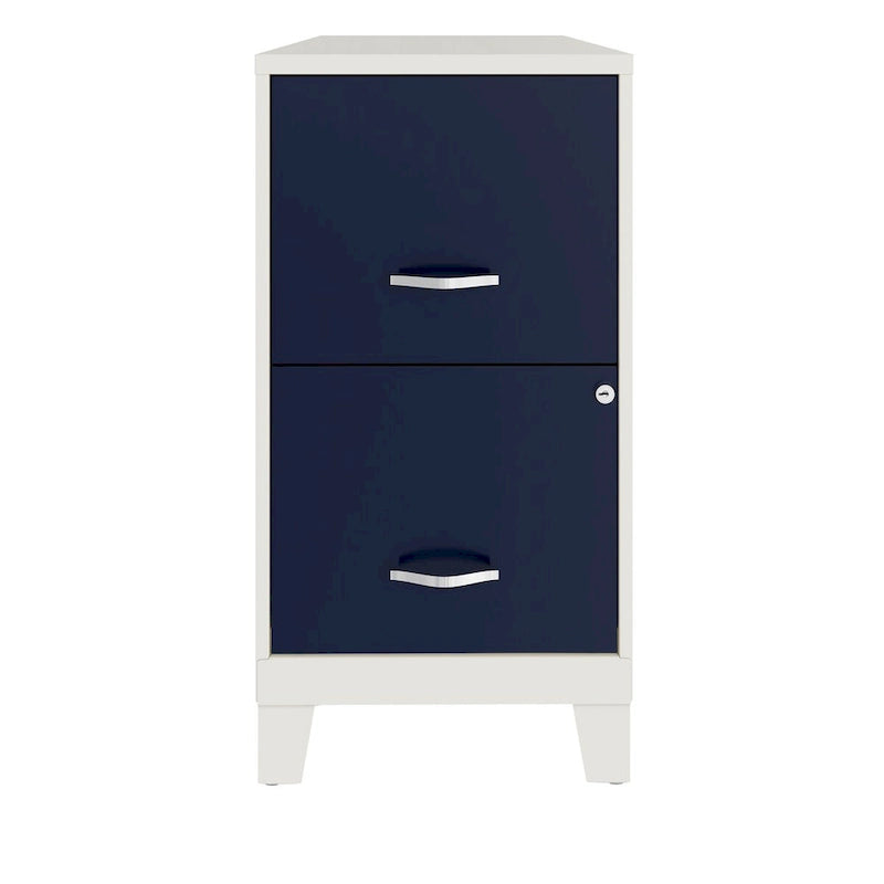 2 Drawer Vertical File Cabinet with Accessory Drawer and Legs